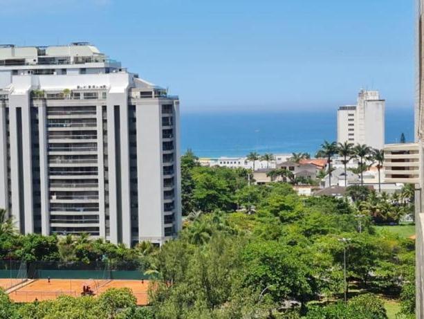 Апартаменты Otimo Apartamento 2 Qtos Barra Da Tijuca Vista Mar Рио-де-Жанейро Экстерьер фото
